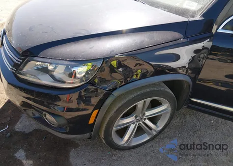 2014 Volkswagen Tiguan R-Line from USA, damaged, VIN WVGAV3AX6EW013418